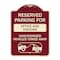 Signmission Unauthorized Vehicles Towed Away Heavy-Gauge Aluminum Architectural Sign, 24" x 18", BU-1824-22774 A-DES-BU-1824-22774 - alternate 1